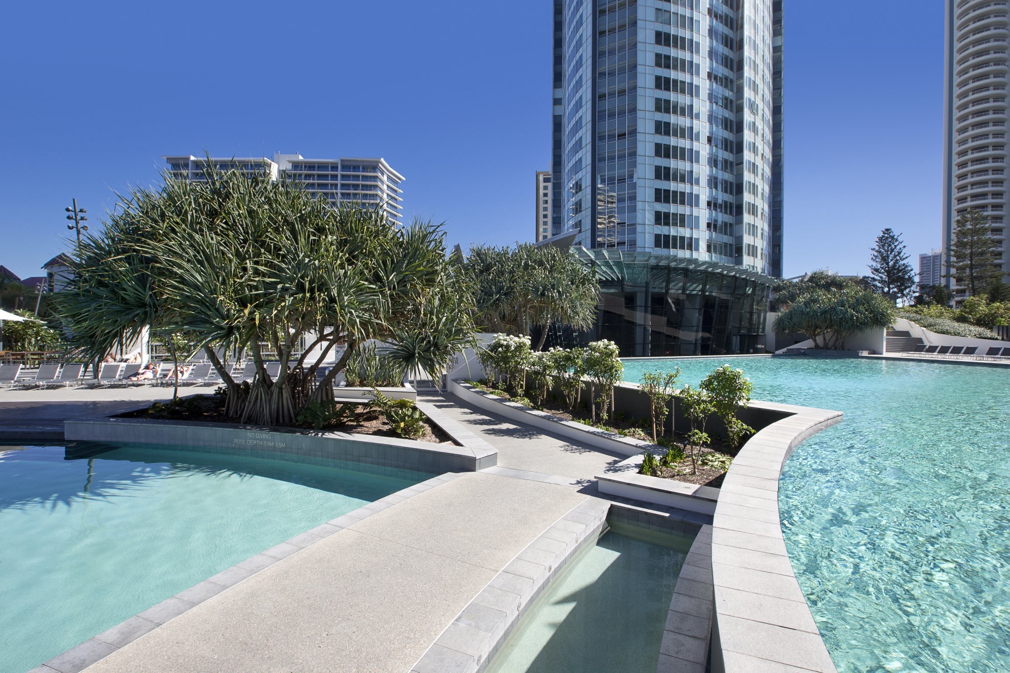 Q1 Resort Lagoon Pools