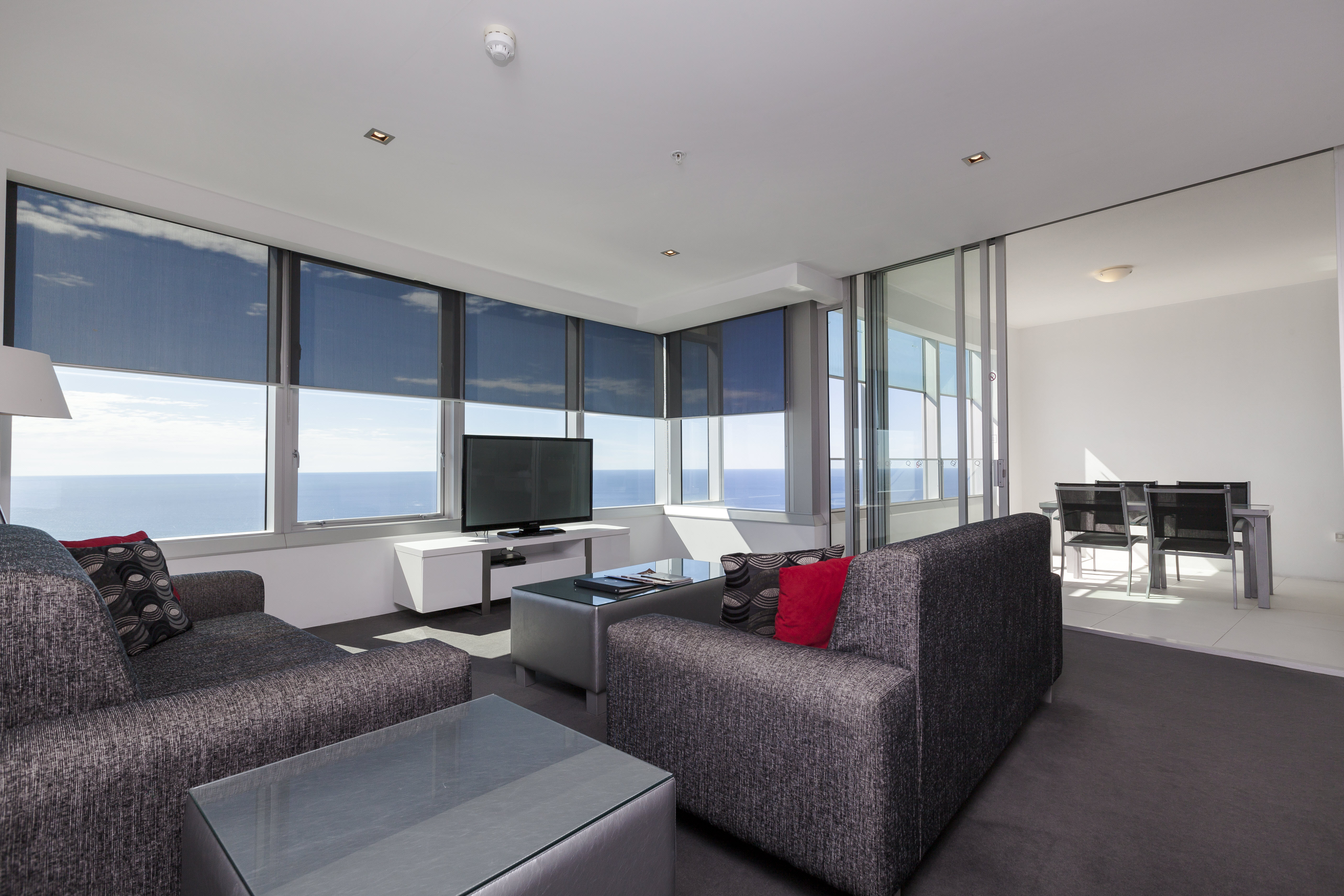Q1 Resort & Spa Two Bedroom Ocean Spa Apartment | Living Area