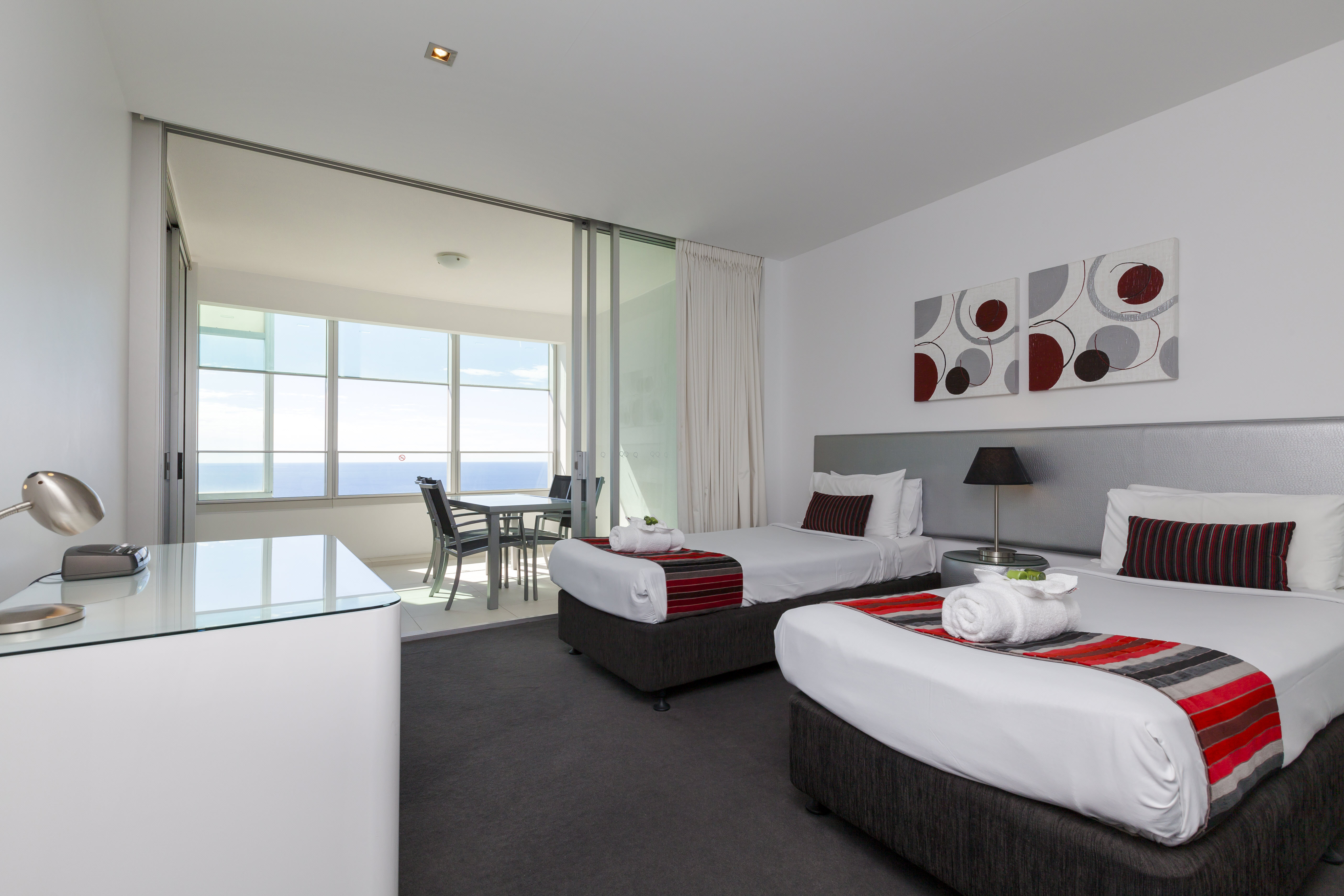 Q1 Resort & Spa Two Bedroom Ocean Spa Apartment | Second Bedroom