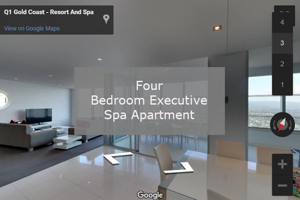 Q1 Resort & Spa | Four Bedroom Executive Spa Virtual Tour