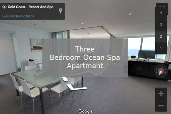 Q1 Resort & Spa | Three Bedroom Ocean Spa Virtual Tour