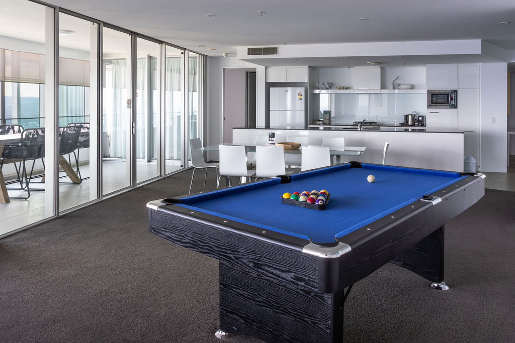 Three Bedroom Sub-Penthouse Pool Table