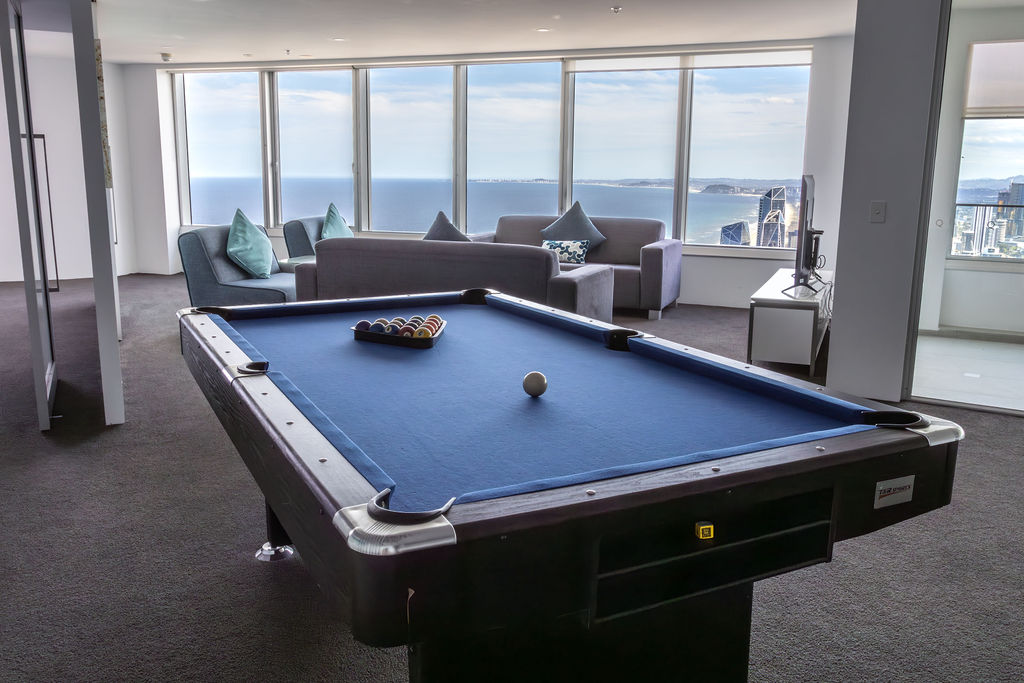 Three Bedroom Sub-Penthouse Pool Table